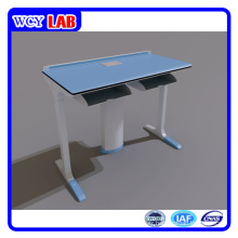 Tableaux des tables physiques tables des étudiants avec godet amovible Wcy-S07D